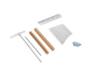 SECFOU Kalimba Note Tuning Tool Kit Replacement Keys And Tuning Hammer For Kalimba Practical Repair Kit For Musical Instrument Care Colore Casuale