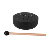 SECFOU Lingua in Acciaio Mini Note Portatile per Percussioni Adulti Strumento Hand Drum da Viaggio per Yoga e Musicoterapia Design Elegante e Tascabile per Performance Esterne