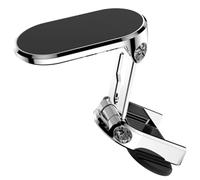 SECFOU Magnetic Car Phone Holder con Supporto Magnetico Forte, Giunto Regolabile e Rotazione a 360 Gradi, Argento, per Casa