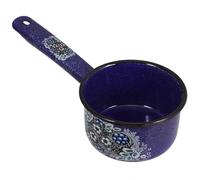 SECFOU Mestolo da Cucina Smaltato Manico lungo Vintage, Paletta per Acqua Riutilizzabile per Cucina e Giardinaggio, Utensile Ergonomico per Casa, Ristorante e Irrigazione