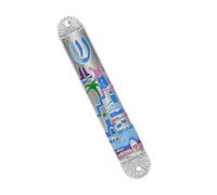 SECFOU Mezuzah Ebraica per Porta di Casa in Lega Decorativa e Pratica Stile Vintage e Design Delicato per Decorazione Laterale della Porta
