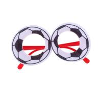 SECFOU Occhiali Decorazioni Leggeri e Comodi da Calcio a Forma di Pallone per Fan Europei per Feste a Tema Calcio e Party di Sostenitori