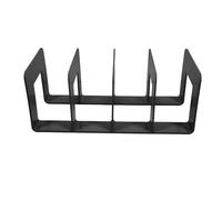 SECFOU Organizer Porta Libri da Scrivania Robusto con Divisori Multipli Scaffale Desktop Stabile per Ufficio Biblioteca e Studio senza Montaggio Design Compatto per Catalogazione