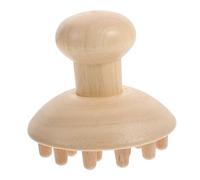 SECFOU Pettine Massaggiante Legno Antistatico Per Capelluto Massaggiatore Ergonomico Per Prevenire La Perdita Dei Per Famiglie e Viaggi Design Naturale e Pratico