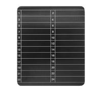 SECFOU Piastra di Backup Seed Phrase 24 Parole in Acciaio Inossidabile Nero, Portafoglio di Sicurezza Ignifugo per Archiviazione Fredda di Semi Crittografici, Custodia Compatta