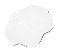 SECFOU Piatto Superficie Liscia in Vetro per Bruciatore di Olio Essenziale Elegante e Resistente, Come Ricambio per Diffusore di Olio Profumato in Casa