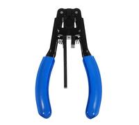 SECFOU Pinza Spelafili per Fibre Ottiche, Strumento Spelafili Ottico per Cavi Compositi, Taglierina Precisione senza Danni per Professionisti Elettricisti