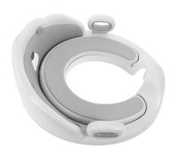 SECFOU Riduttore Wc in Pp e Tpe Manici Antiscivolo, Sedile Comodo e Resistente, Leggero e Portatile per Addestramento al Vasino Domestico in Viaggio, Copriwater per Ragazzo Ragazza