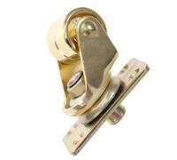 SECFOU Ruote Girevoli in Ottone Per Pianoforte Verticale, Rotelle in Metallo Resistenti Per Spostamento Sicuro, Accessori Piccoli e Pratici Per Basi Di Pianoforti Verticali