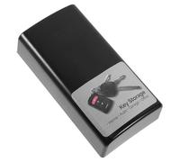 SECFOU Scatola Magnetica per Chiavi Auto in Plastica Nera, Porta Chiave Discreto Multifunzionale per Nascondere Chiavi e Oggetti Metallici, come Regalo la Casa
