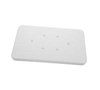 SECFOU Sedile in Plastica per Sedia da Bagno e Commode Chair Fori da 5-24cm, Portatile e Resistente, per Uso Domestico e Supporto Extra Stabile