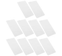 SECFOU Set 10 Pezzi di Pulizia Riutilizzabili per Terminale Pos, Accessorio per Pulizia Dispositivo di Pagamento, Schede Doppio Lato per Pulitore Testina Magnetica, Uso Professionale