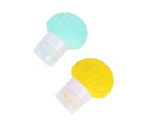 SECFOU Set 4 Flaconi da Viaggio in Silicone da 40ml, Bottiglie Vuote Portatili per Oli Essenziali e Emulsioni, per Viaggi e Inserimento in Tasche