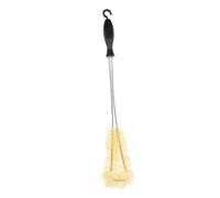 SECFOU Spazzolone Bottiglie Impugnatura Comfort e Setole Angolate Rigide per Pulizia Profonda Bottiglie Bicchieri e Contenitori in Vetro Colore Casuale Colore Casuale