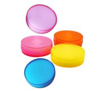 SECFOU Spugne per Contare Soldi Set da 5 Pezzi Cilindriche in Plastica Resistente Assorbimento Rapido, Strumenti per Ufficio e Contabilità Bancaria Colore Casuale