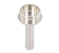 SECFOU Stelo del Pistone di Ricambio in Acciaio Inossidabile per Tromba Asta per Dita Facile da Installare, Migliora la Fluidità Suonando, Accessorio Strumento Musicale Argento