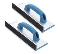 SECFOU Supporto Levigatrice Manuale per Carta Abrasiva Angoli di Parete 2 Pezzi in Plastica e Alluminio per Levigatura e Carteggiatura Quotidiana Colore Casuale