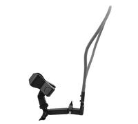 SECFOU Supporto Microfono a Gancio per Collo, Portatile e Antivibrante per Canto, Chitarra, Karaoke, Live Streaming e Spettacoli
