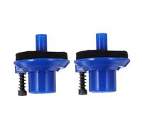 SECFOU Supporto per Piatti Hi-hat Doppio 2 Pezzi Cuscinetto Frizione in Feltro 2.2mm Interno Blu Accessorio Batteria Compatibile Modelli Vari per Esecuzione Stabile e Migliorata