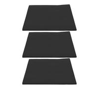 SECFOU Tappetino Fonoassorbente Antirumore per Frullatore 3 Pezzi 33x33 Cm Cuscinetti Antivibrazione Antiscivolo Accessori Cucina per Riduzione Rumore e Stabilità Elettrodomestici