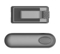 SECFOU Telecomando Elettronico Wireless per Smartphone e Lettori | Impugnatura Ergonomica in Plastica Nera, Cambio Foglio Semplice, Compatibile con Dispositivi Vari
