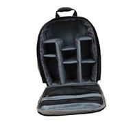 SECFOU Zaino per Fotocamera Dslr in Nylon Tasche Interne Modulari e Supporto Treppiede Laterale, Borsa Fotografica Versatile per Escursioni, Spiaggia e Uso Quotidiano