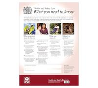 Seco Cartello in PVC A2 per la salute e la sicurezza - HSE Workplace Safety Information Notice - 420 x 594 mm, 0,5 mm