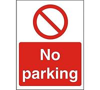 Seco Cartello "No Parcheggio", 150 mm x 200 mm - 1 mm, in plastica semi rigida