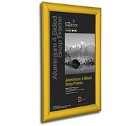 Seco - Cornice A4 in alluminio, 25 mm A4 Powder Coated Gold