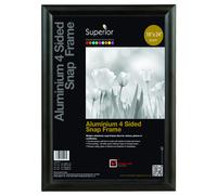 SECO Front Load Easy Open Snap Poster/Picture 18 x 24 Inches Black Al