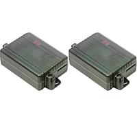Seco-Larm HL-951T1-SQ - Confezione da 2 trasmettitori RF Enforcer serie HL-; 1 pulsante; frequenza 917 MHz; 5 modalità di uscita programmabili individualmente; indicatore LED; programmazione tramite