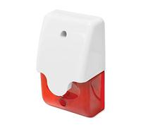 seco-larm indoor/outdoor 110dB mini sirena W/Red Strobe