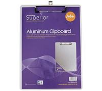 Stewart Superior 3230A-SS A4 Aluminium Clipboard with Heavy Duty Clip Pack of 1