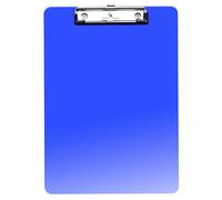SECO SE-C1102-BU - Portablocco in plastica traslucida, formato A4, colore: Blu