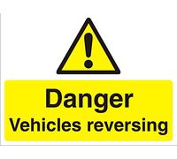 Seco Segnale di inversione per veicoli pericolosi, 400 mm x 300 mm - bordo scanalato da 4 mm