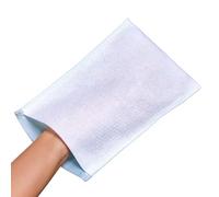 SECO STORE Manopola Monouso Non Saponata, Guanto Lavapaziente Impermeabile Anallergico Antigraffio in Tnt | Confezione 100 pezzi - 22x16,5 cm