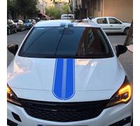 Secoli di strisce per auto - 47,24 x 7,48 pollici per animali domestici, strisce adesive | Hotage impermeabile, cappuccio in vinile, tetto e strisce laterali Kit Decalcomania | Forniture Dee Ga