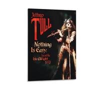 SECOLI Jethro Tull - Nothing Is Easy 1970, poster su tela con stampa ad alta definizione per casa e ufficio, decorazione artistica da parete, 40 x 60 cm