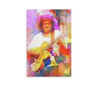 SECOLI Poster su tela con immagine di Pat Guitarist Metheny, stampa artistica da parete decorativa in stile moderno, 30 x 45 cm