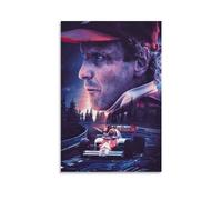 SECOLI Poster su tela di Niki Lauda, stampa ad alta definizione, per casa e ufficio, decorazione artistica da parete, 40 x 60 cm