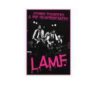 SECOLI Stampa artistica da parete su tela, motivo: The Heartbreakers Johnny Thunders Concert, stampa artistica da parete, decorazione moderna, 40 x 60 cm