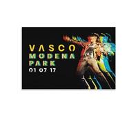 SECOLI Vasco Rossi - Poster su tela con copertura del parco Vasco Modena, stampa ad alta definizione, per casa e ufficio, decorazione artistica da parete, 40 x 60 cm