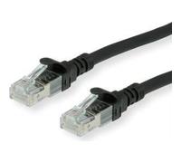 Secomp Roline - Cavo patch - RJ -45 (M) a RJ -45 (M) - 5 m - SFTP, PIMF - Cat 6 - Halogen -pree, sagom, Improvvisamente - nero NEW