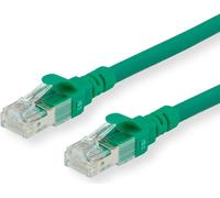 Secomp Roline - Cavo patch - RJ -45 (M) a RJ -45 (m) - 5 m - SFTP, PIMF - Cat 6 - Halogen -pree, sagom, improvvisamente - verde NEW