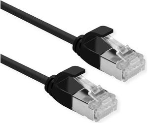 Secomp Roline Datacenter - Cavo patch - RJ -45 (M) a RJ -45 (M) - 2,0m - U/FTP - CAT 6A - alogeno -free, sagomati, senza ganci, NEW