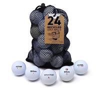 Second Chance Lakeballs Golf - Palline da golf riciclate grado A bianco - 24 pezzi Mix per palline da golf Wilson