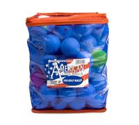 Second Chance Palline da golf - 100 palline da golf riciclate in sacchetto con chiusura lampo, marche miste, ideali per praticare palline da golf e nuovi giocatori, borsa per riporre