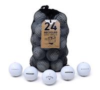 Second Chance Palline da golf riciclate Lake, palline da golf usate, confezione da 24, grado A, per palline da golf Callaway Supersoft