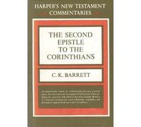 Second Epistle to the Corinthians: A Commentary (Harper's New Testament commentaries) Hardcover ¨C March 1, 1974