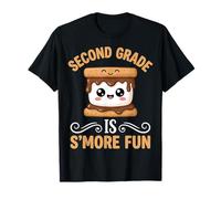 Second Grade is S'More Fun Cute Kawaii S'More Back to School Maglietta